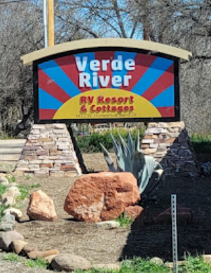 Resort sign